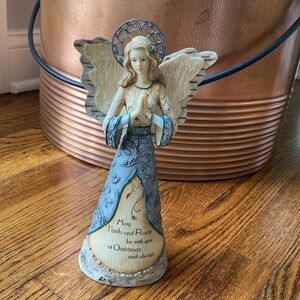 Pavilion Gift Co. Elements Barbara McDonald “Faith & Peace” 82028 2007 Figurine
